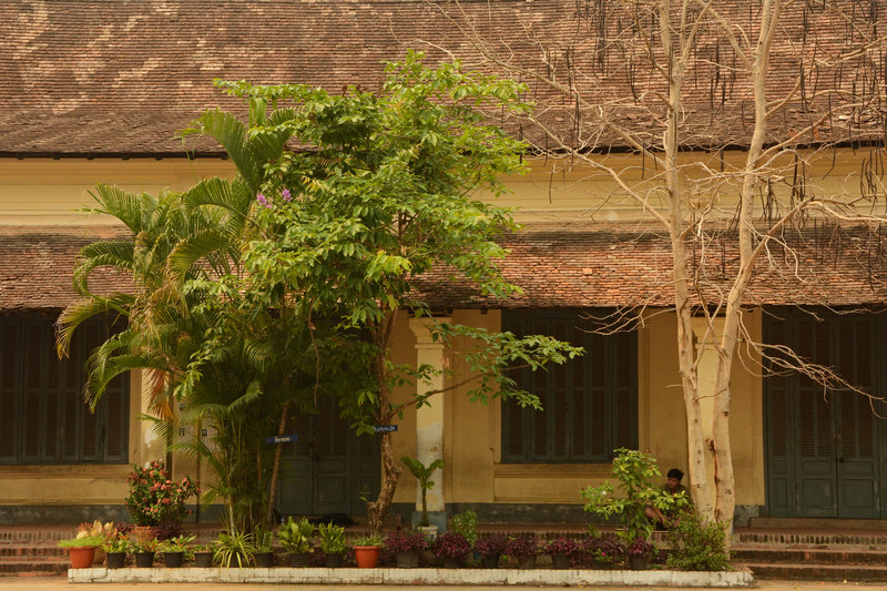 Das Schulgebäude in Luang Prabang